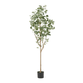 180CM ARTIFICIAL EUCALYPTUS (Color: Green)